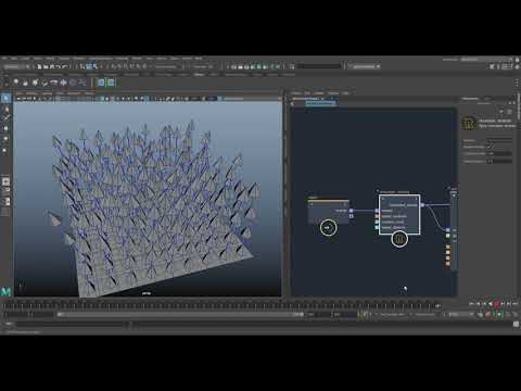 Bifrost Maya Hair To Strands Instancer