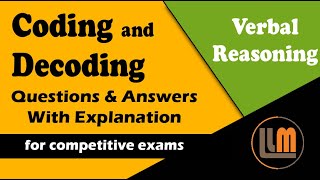 Coding and Decoding | Verbal Reasoning | Coding and Decoding Questions and Answers