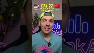 Day 22 of Trump vs China Tariff News  #trumptariffs #tariffs2025