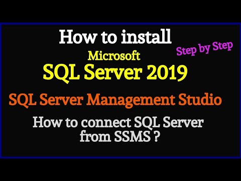 How to Install SQL Server 2019 Step by Step | Install SSMS  | Developer Edition  | Free Software