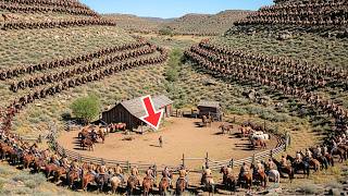 He Gave Water to a Giant Apache Woman, Next Morning, 300 Warriors Surrounded His Ranch