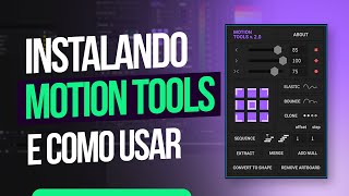 COMO INSTALAR O MOTION TOOLS | COMO USAR