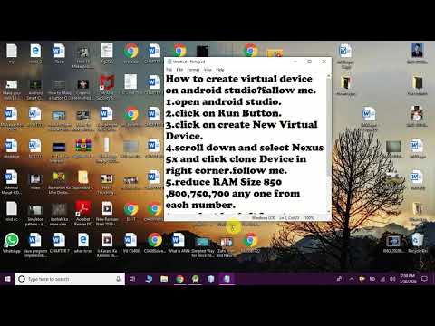 How to create Virtual Device on Android Studio in English Urdo Hindi