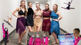 Dance Competition Vlog- Precision Arts Challenge (someone fell off the stage...)