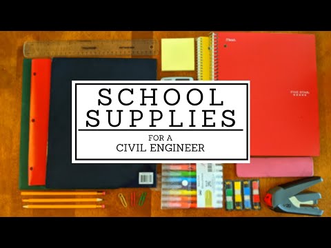 10 Must-Have School Supplies for Civil Engineering Students