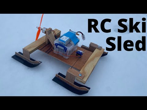 16mph RC Ski Sled