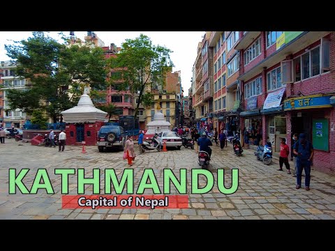 🇳🇵Kathmandu City Inner Streets - Basantapur to Teku 2024 🇳🇵 Nepal