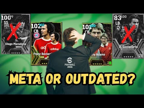 4 Free eFootball Cards You Probably Still Use… Meta or Outdated?