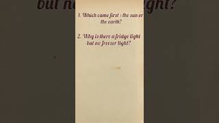 |Unanswerable questions😜|tricky question|#short|