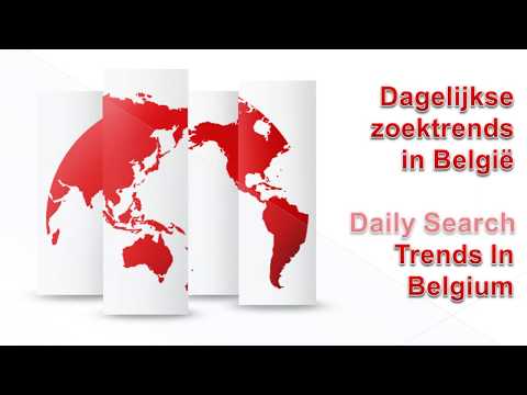 Dagelijkse zoektrends in België 09-06-2020