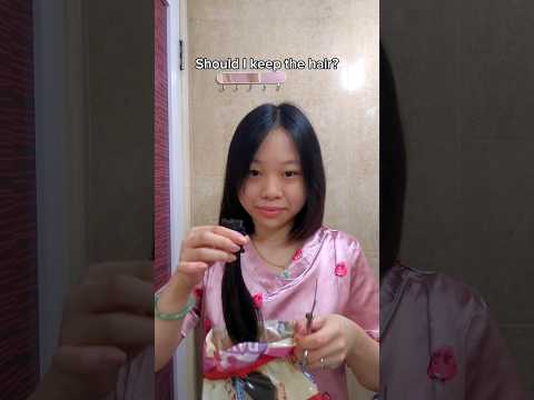 How I cut my own hair 💇🏻‍♀️