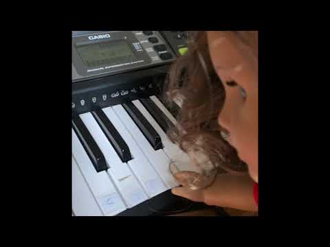 American Girl Doll Rebecca Plays the Piano #shorts