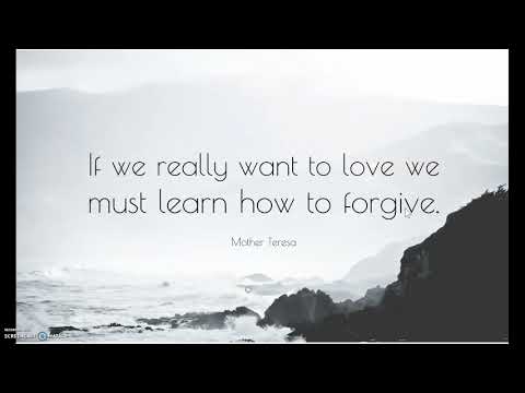 Why do we need to forgive?
