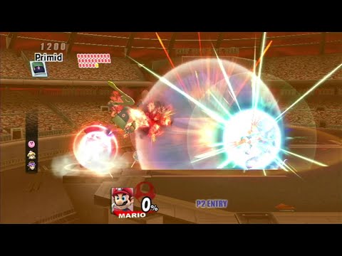 Super Smash Bros Brawl - Subspace Emissary - Intense Difficulty # 1 - The Midair Stadium