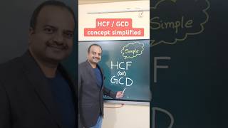 HCF / GCD concept simplified #maths #hcf #gcd #numbers #mathtricks