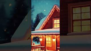 Christmas Lights in Snow | Festive Calm Piano #calmpiano #relaxingvibes #snowtok