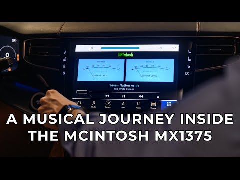 Inside the McIntosh MX1375 in the 2022 Grand Wagoneer