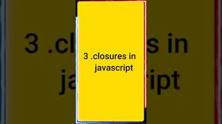 most asked javascript interview Topics 🤩💼 #shorts #coding #programming #javascript