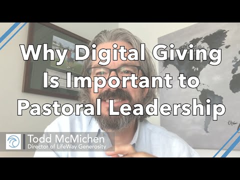 Why Digital Giving Is Important to Pastoral Leadership