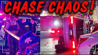Police Chase Ends in Chaos — Overturned Car, Massive Fight, Shots Fired in Sacramento