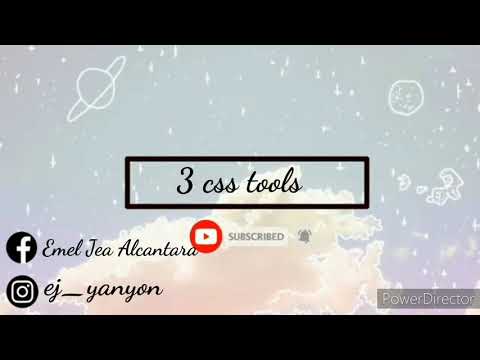 3 examples of css tools | Emel Jea Alcantara
