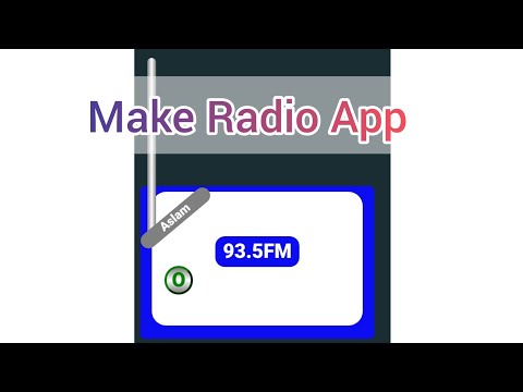 How To make a Radio app? #programmingCubsAslamAndPrince