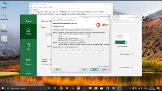 MS office Telephone Activation