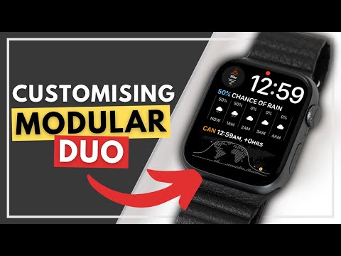 Modular Duo: Explained! (Apple Watch Face Series 7 41mm/45mm)