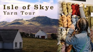yarn shopping on a small scottish island • isle of skye shops, acquisitions, plans