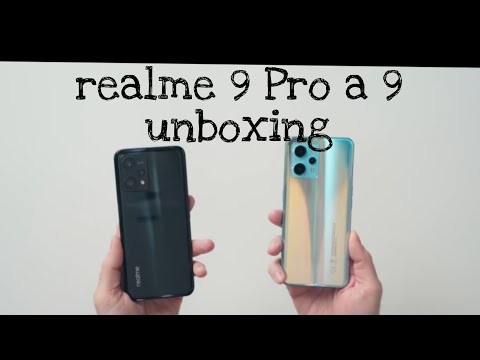 Realme 9 And 9 Pro+  Unboxing.  realme next