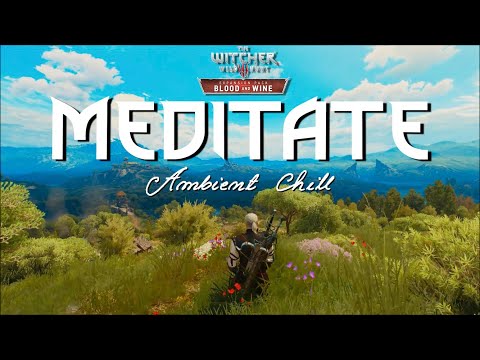 The Witcher 3 - Do 20 minutes of Meditation Like a Witcher & Natural Ambience