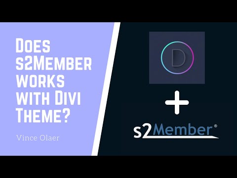 Does S2Member Works On Divi Theme?