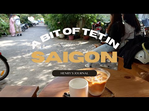 A little bit of Tet (Lunar New Year) in Saigon 🎆
