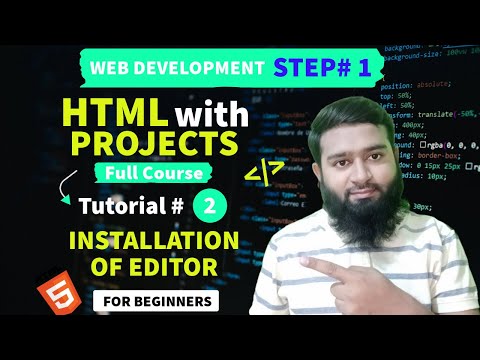 Installation of Visual Studio Code Editor in Hindi/Urdu (Tutorial# 2)