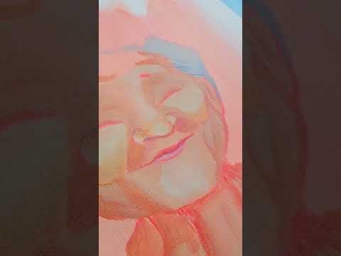 Part 1 #artprocess #art #acrylicpainting #portraitart #wallart #walldecor #paintingprocess