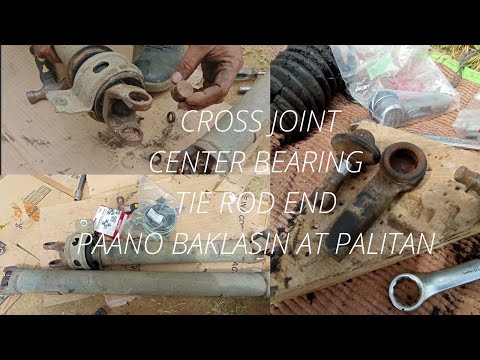 HOW TO REPLACE CROSS JOINT AND CENTER BEARING TUTORIAL