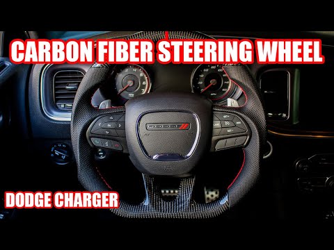 Installing a custom Carbon Fiber Steering Wheel on a Dodge Charger