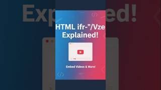 Learn HTML iframe Tag in 60 Seconds | Beginners Guide