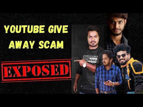 YouTube giveaways scam exposed in telugu |facts in telugu|