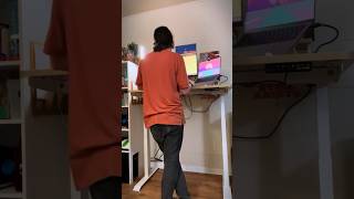 Building your MotionGrey workspace but make it fun!😍 #desklife #standingdesk #desksetup #homeoffice