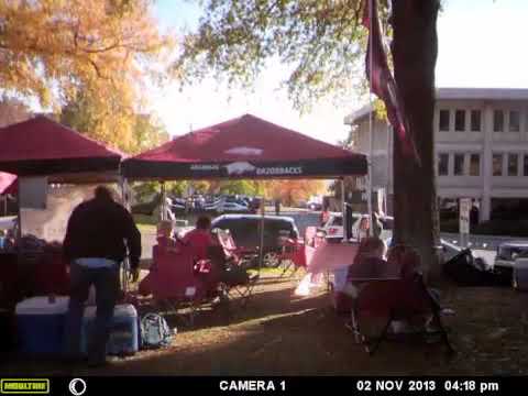Arkansas Razorback Tailgating