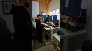 Work from home morning routine ☺️ is a standing desk worth it? 🤔