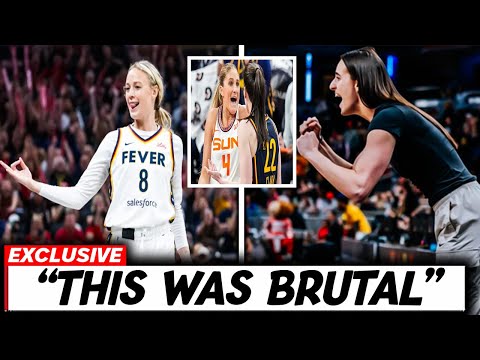 Caitlin Clark & Sophie Cunningham DESTROY Jacy Sheldon & Marina Mabrey! Fever WIN!