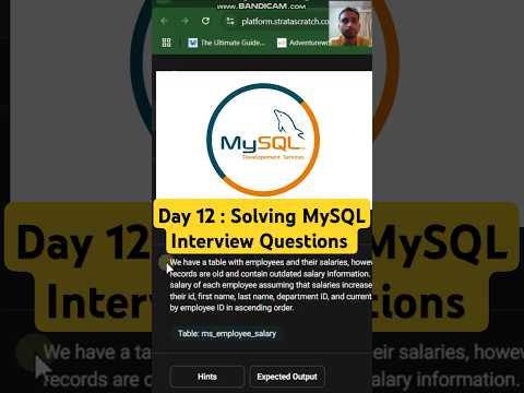 Day 12: MySQL Interview Prep | Master GROUP BY & MAX() with Examples | #shorts  #sqldevelopment