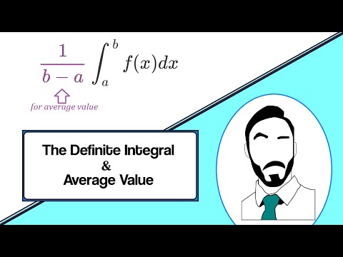 Calculus: A Review of the Definite Integral and Average Value (worksheet included!)