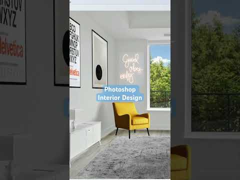 Learn Interior Design with Adobe Photoshop course #InteriorDesign #AdobePhotoshop #DesignCourse #ai