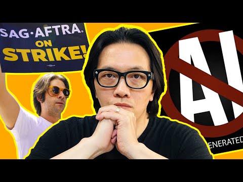 AI vs Anti-AI Artists, AI and the Actors and Writers Strike, AI and Future Scenarios