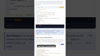 Python RegEx - Regular Expressions, Pattern Matching, Search, Replace — in 30 seconds #Tech #Learn