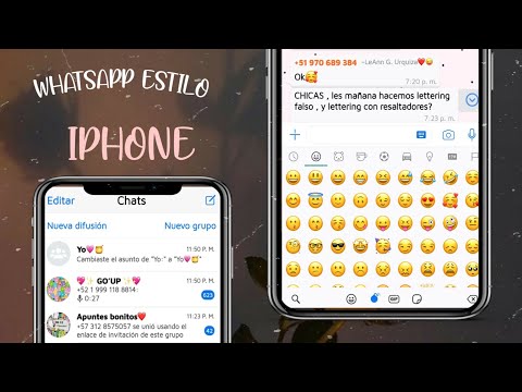 WhatsApp estilo iphone en android  v8.38 /honey edits