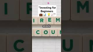 “Investing for Beginners 💼📊 | 💡📈”#InvestingForBeginners2. #InvestmentStrategies3. #LearnToInvest.